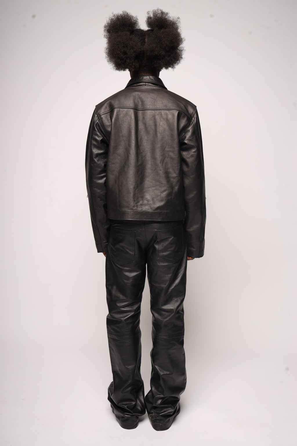 Zipped Leather Jacket