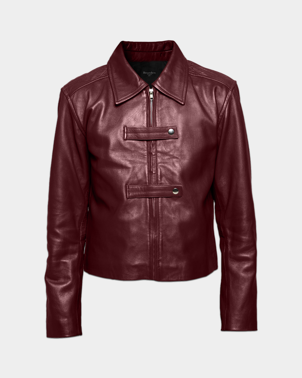 Maroon Strapped Jacket