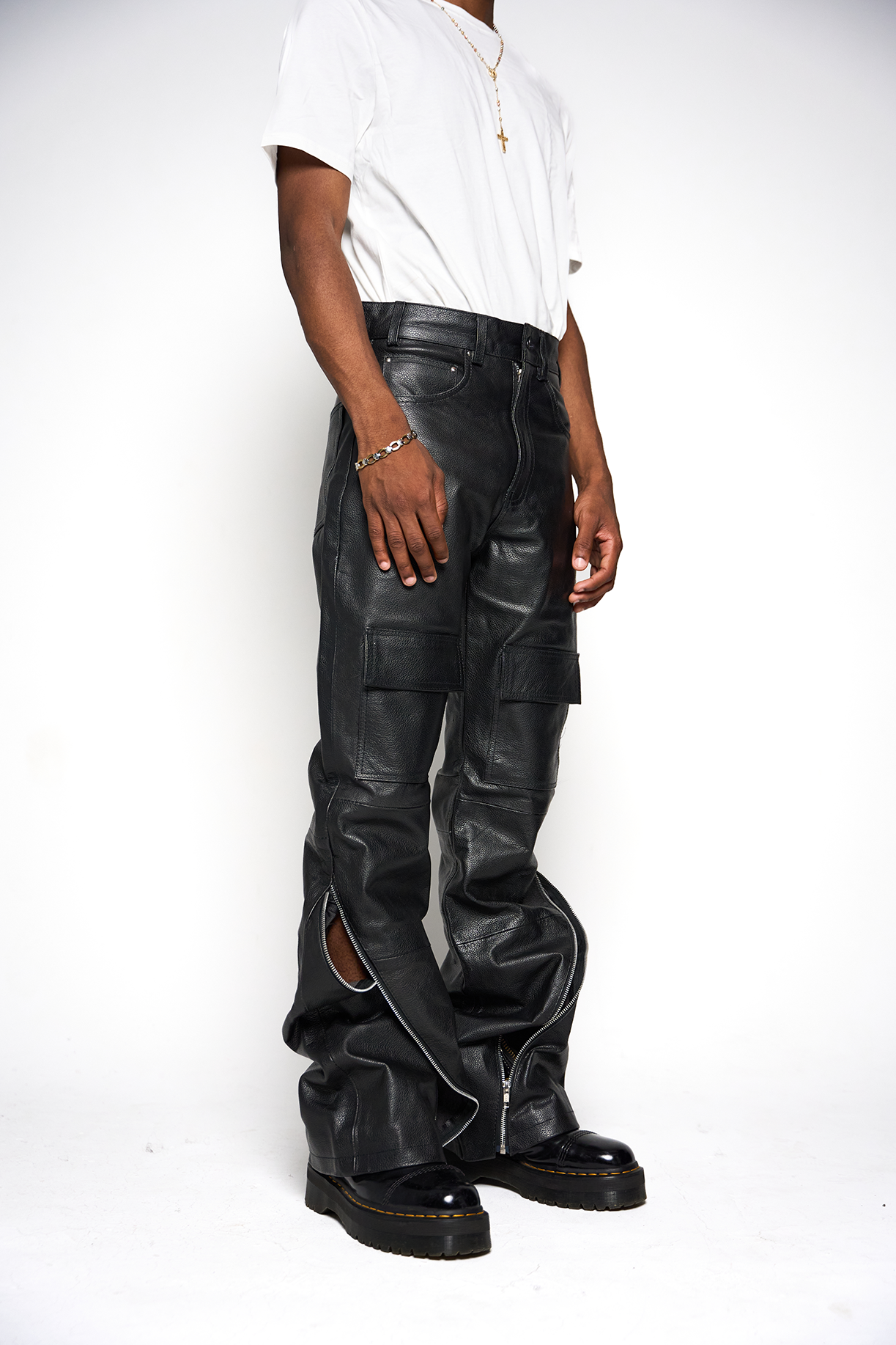 Zipped Cargo Pants